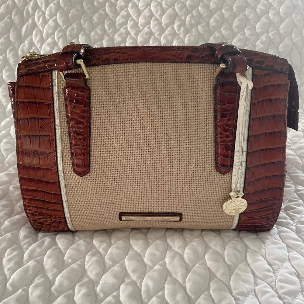 Brahmin Alice Duxbury Croc Embossed bag